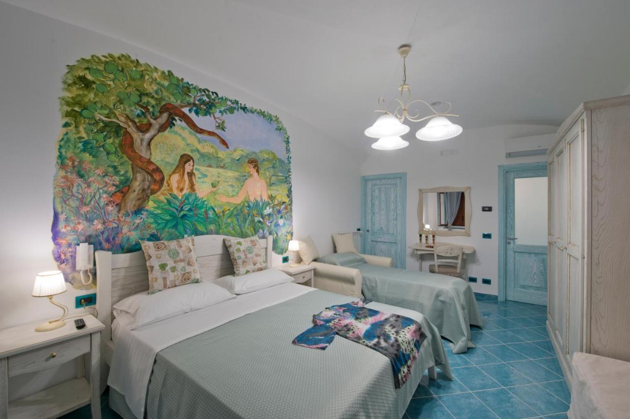 La Mela Blu Bed & Breakfast Furore Eksteriør bilde
